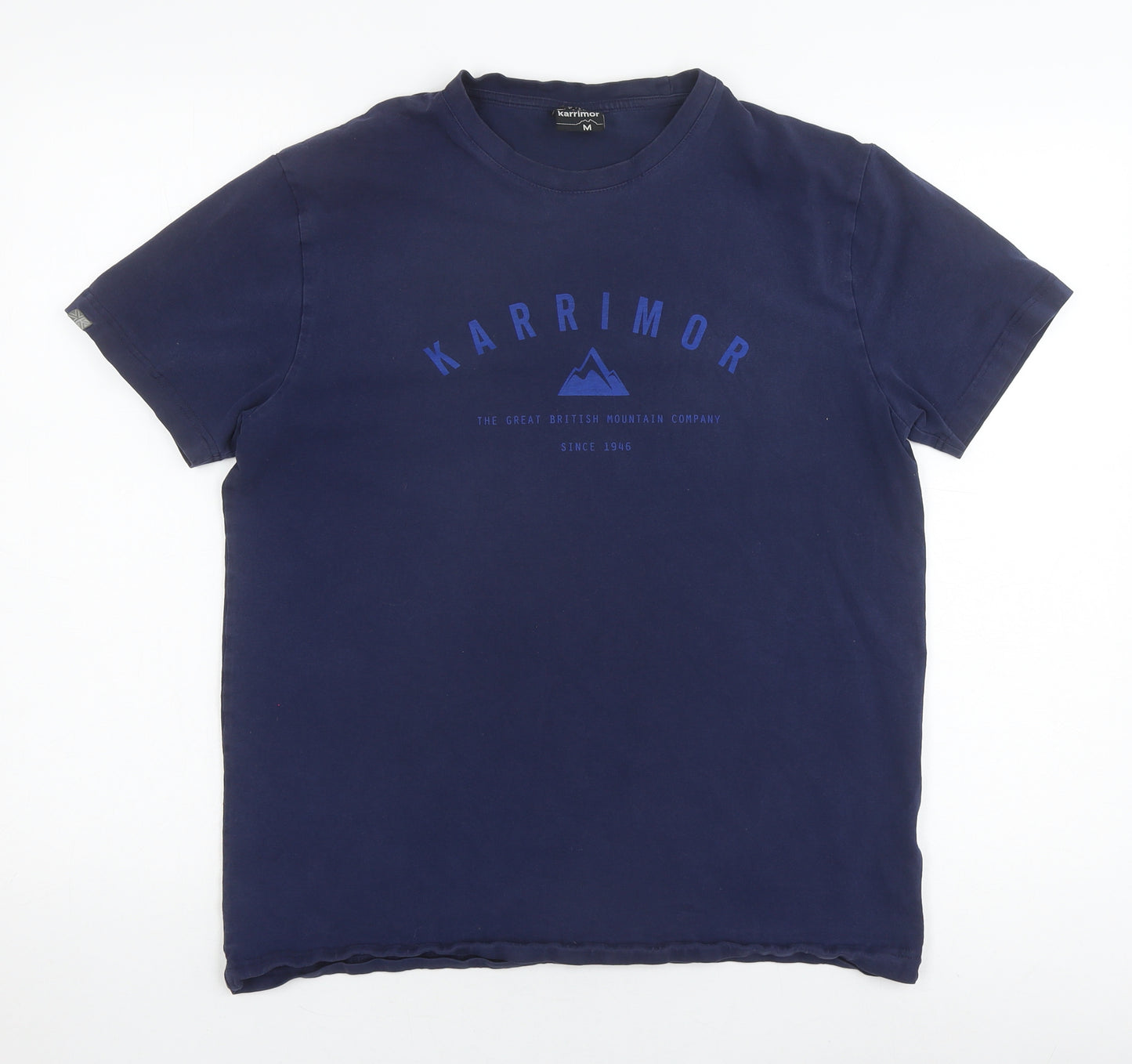 Karrimor Men's Blue Medium T-Shirt, Short Sleeve, Crew Neck