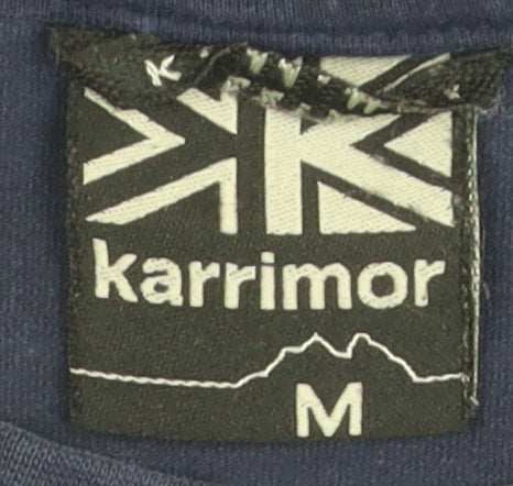 Karrimor Men's Blue Medium T-Shirt, Short Sleeve, Crew Neck