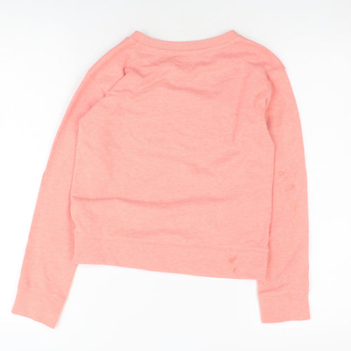 GAP Girls Pink Rainbow Pullover Sweatshirt - Size 10 Years