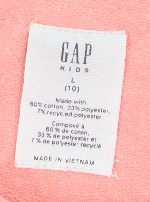 GAP Girls Pink Rainbow Pullover Sweatshirt - Size 10 Years
