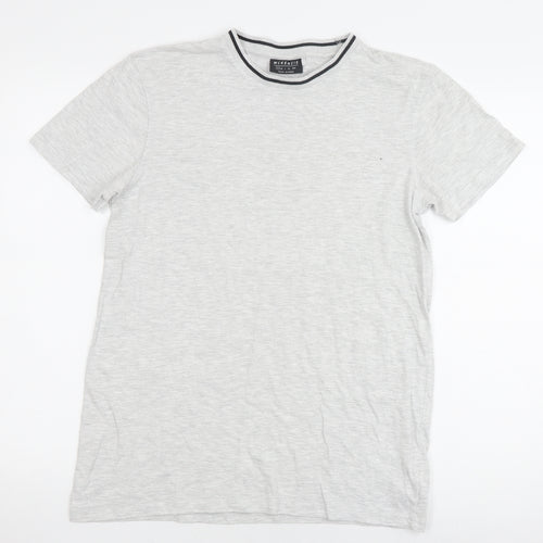 McKenzie Men's Grey Crew Neck T-Shirt S
