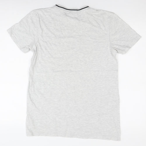 McKenzie Men's Grey Crew Neck T-Shirt S