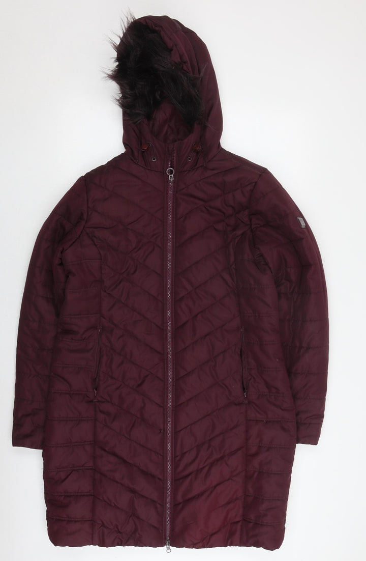 Regatta Women's Purple Puffer Jacket Size 16
