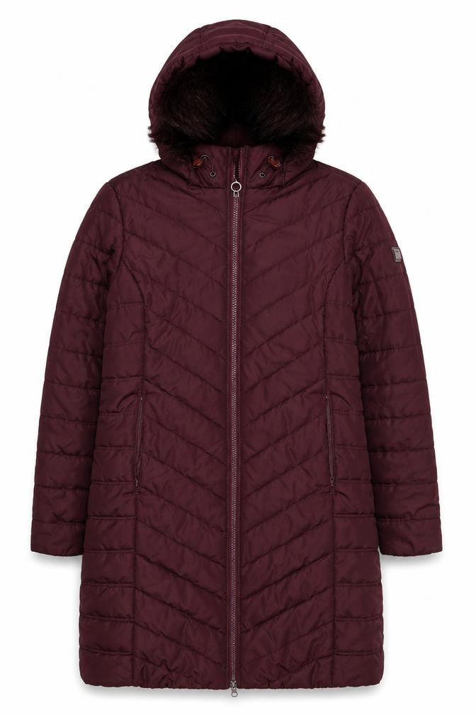 Regatta Women's Purple Puffer Jacket Size 16