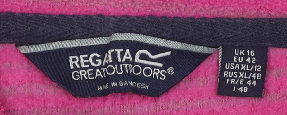 Regatta Women's Pink Pullover Sweatshirt Size 16