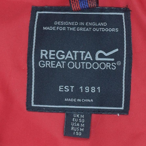 Regatta Men's Red Waterproof Rain Coat Jacket M