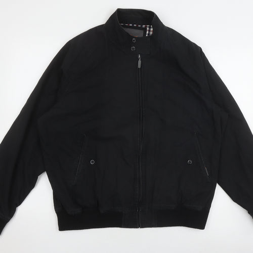 Ben Sherman Black bomber jacket, size 3xs.