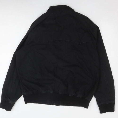 Ben Sherman Black bomber jacket, size 3xs.