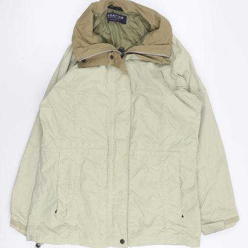 Regatta Women's Beige Waterproof Parka Jacket Size 10