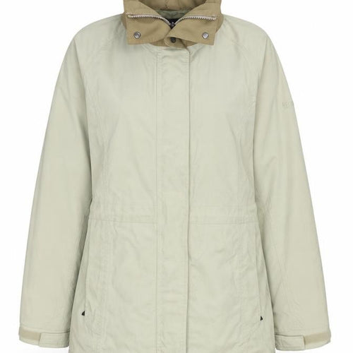 Regatta Women's Beige Waterproof Parka Jacket Size 10