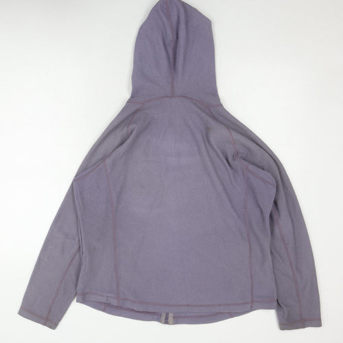 Polartec Women's Purple Fleece Jacket Size 12