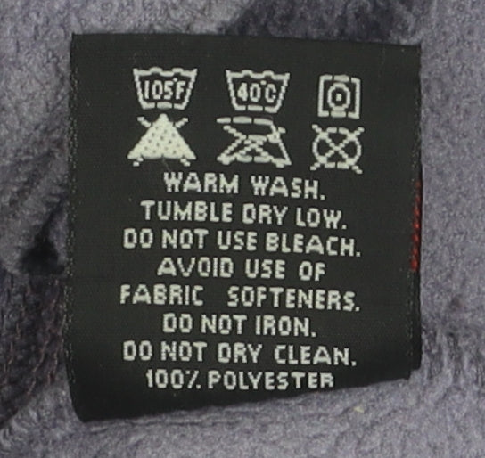 Polartec Women's Purple Fleece Jacket Size 12