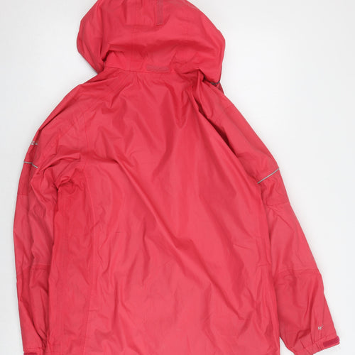 Regatta Women's Red Rain Jacket Size 14 Waterproof