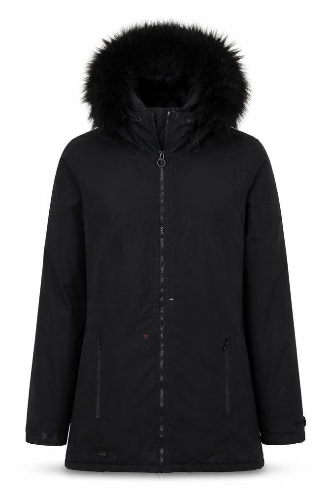 Regatta Women's Black Parka Jacket Size 10