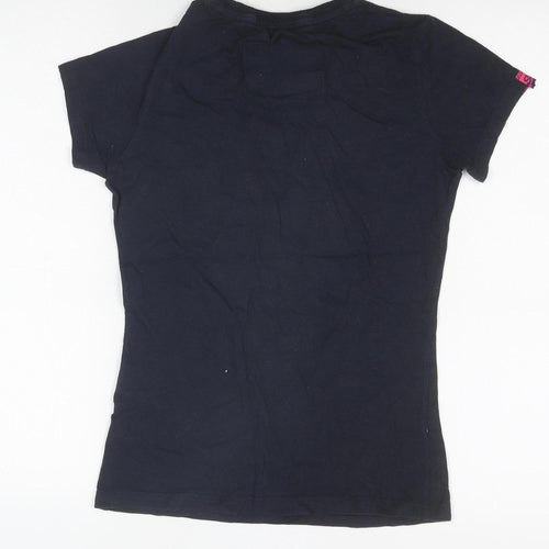 Superdry Women's Black T-Shirt S Casual