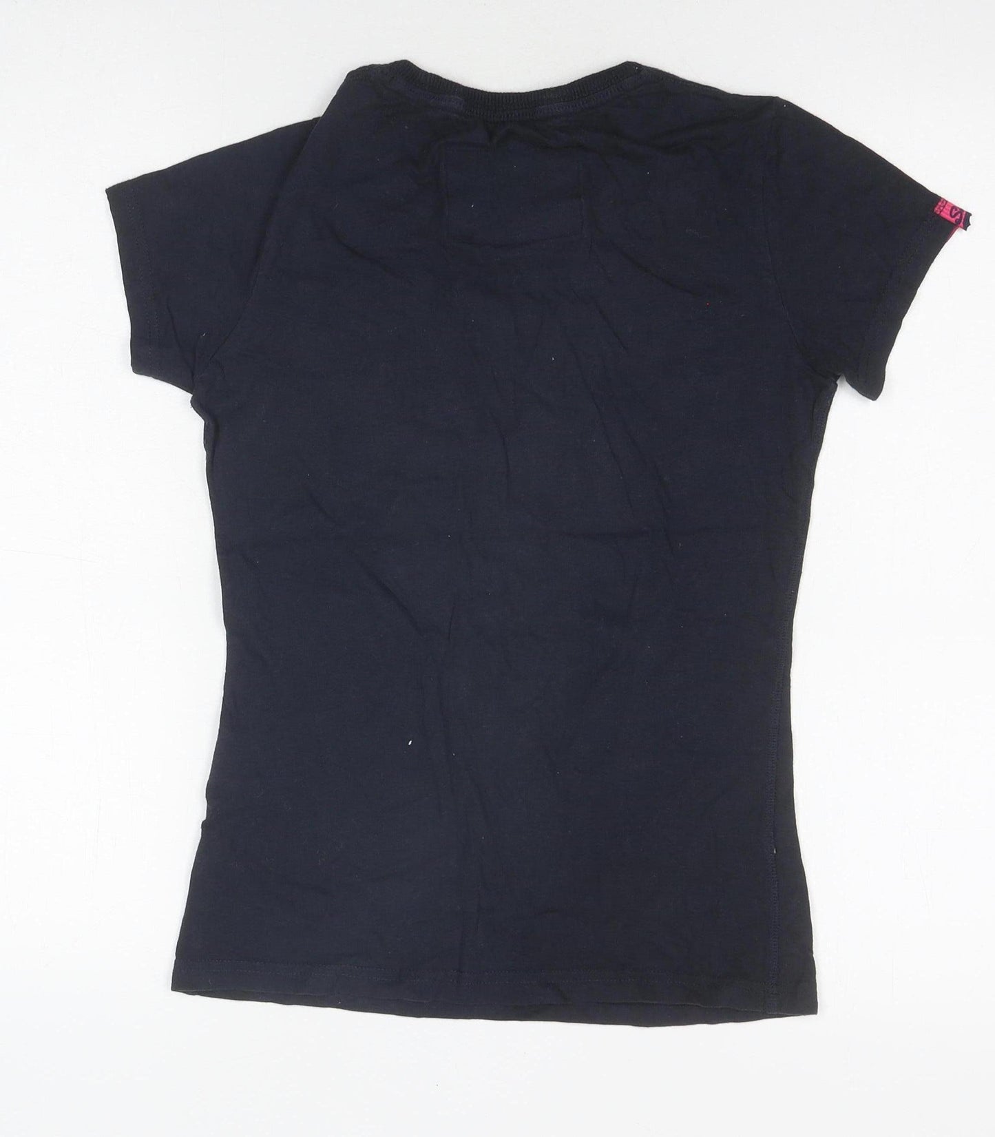 Superdry Women's Black T-Shirt S Casual