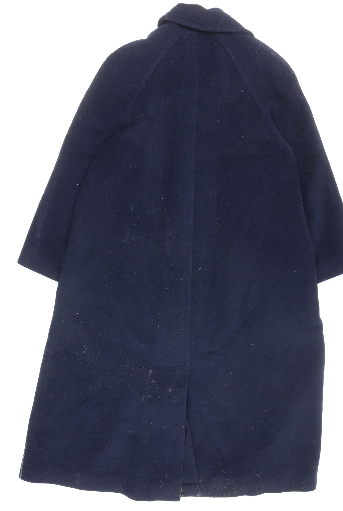 Alexon Women's Blue Wool Overcoat Size 12