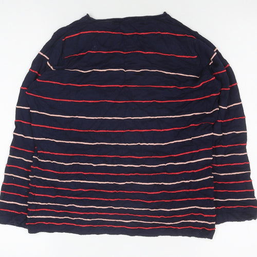 Isle Collection Women's Striped Long Sleeve Blouse - Size 10-12