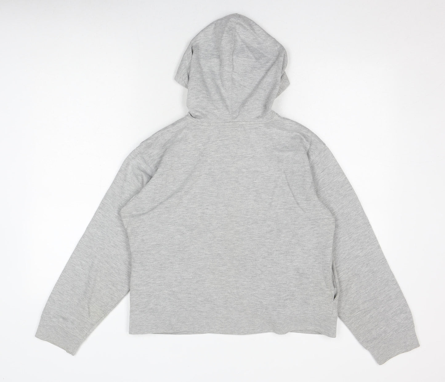 Reebok Women's Grey Hooded Zip Jacket Size 12