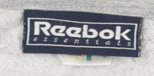 Reebok Women's Grey Hooded Zip Jacket Size 12