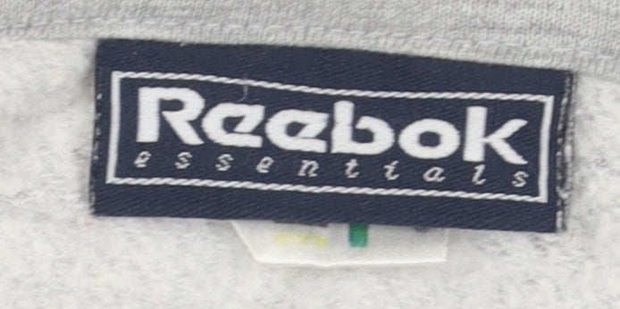 Reebok Women's Grey Hooded Zip Jacket Size 12