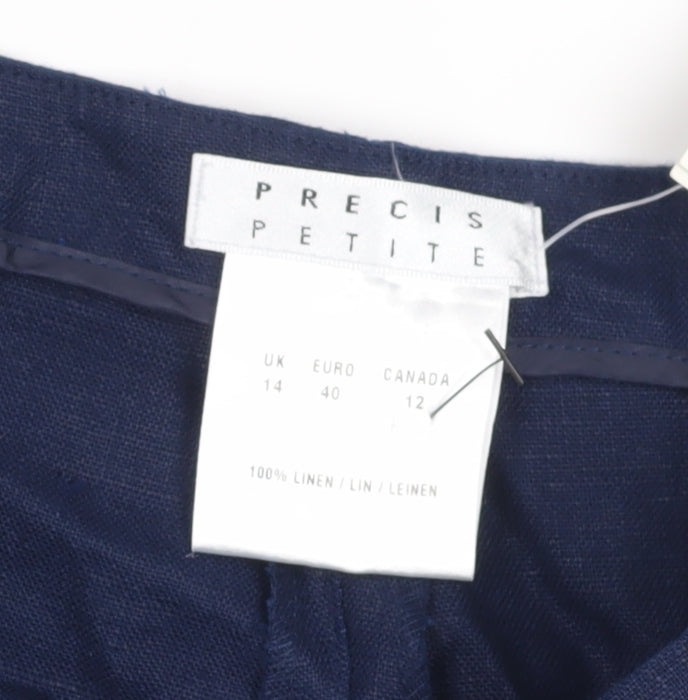 Precis Petite Women's Blue Trousers - Size 14