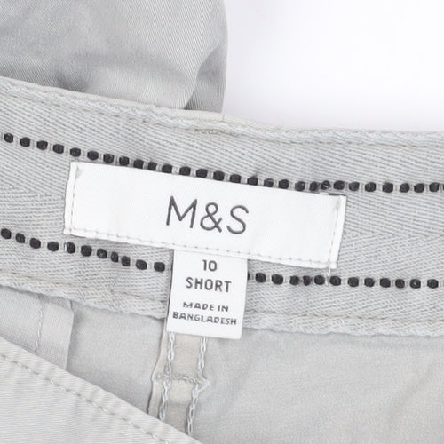 Marks and Spencer Women's Ivory Chino Trousers Size 10