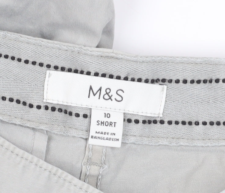 Marks and Spencer Women's Ivory Chino Trousers Size 10