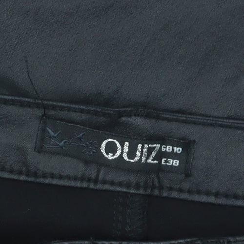 Quiz Black Women's Trousers Size 10