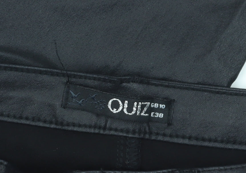 Quiz Black Women's Trousers Size 10