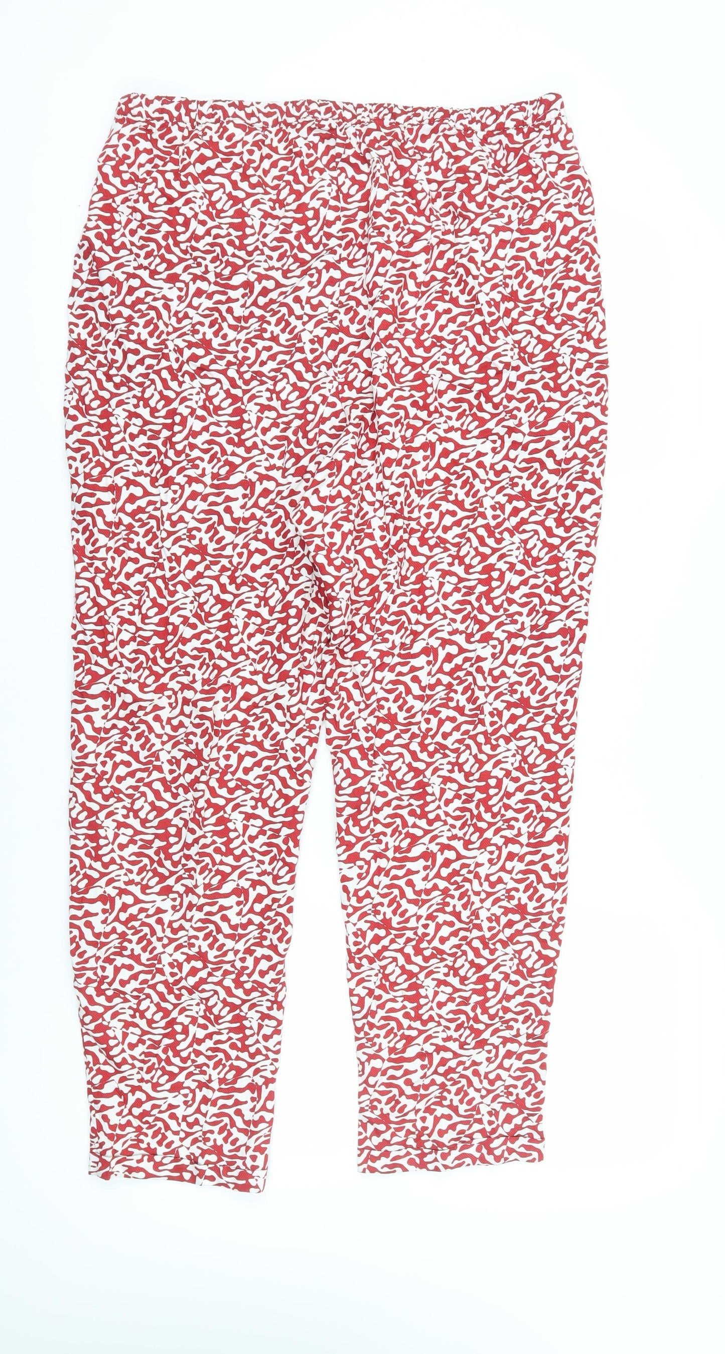 Marks and Spencer Women's Red Trousers Size 18