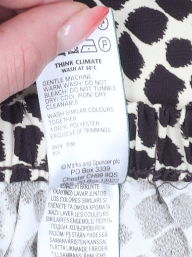 Marks and Spencer Women's Animal Print Trousers