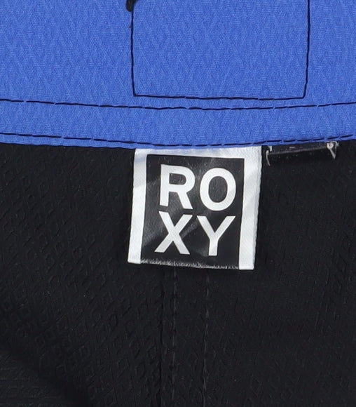 Roxy Women's Black Multicoloured Check Shorts M