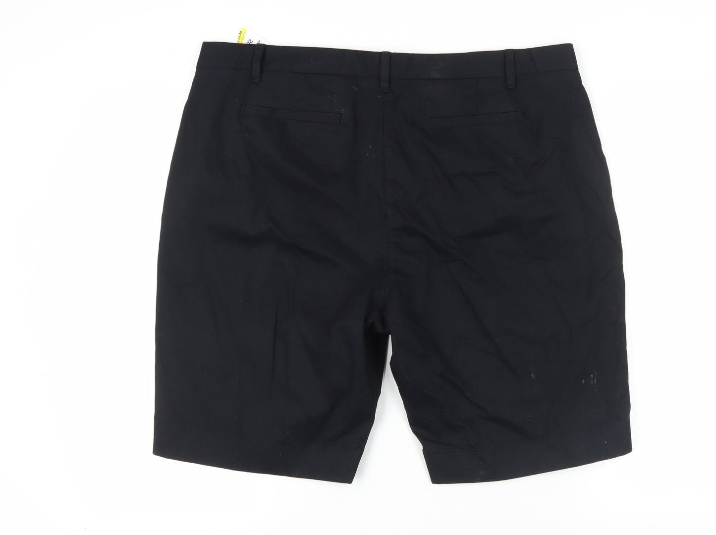 Marks and Spencer Women's Black Chino Shorts Size 20