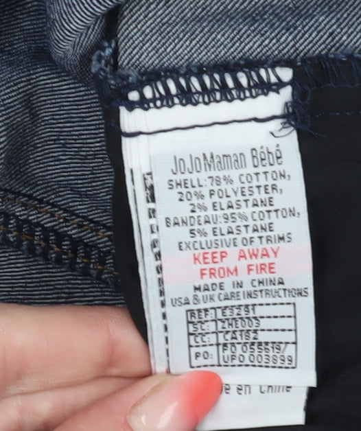 JoJo Maman Bébé Women's Blue Maternity Jeans Size 4