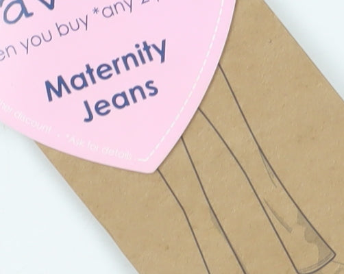 JoJo Maman Bébé Women's Blue Maternity Jeans Size 4