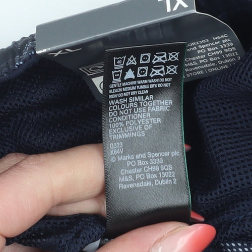 Marks and Spencer Men's Blue XL Bermuda Shorts