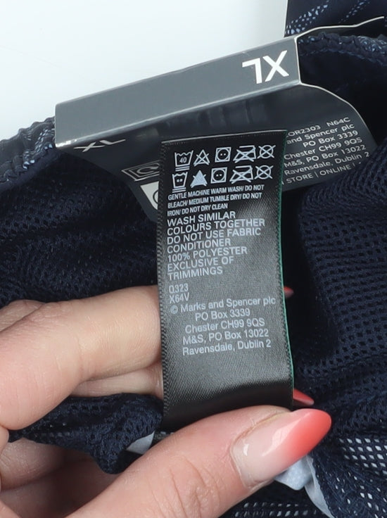 Marks and Spencer Men's Blue XL Bermuda Shorts