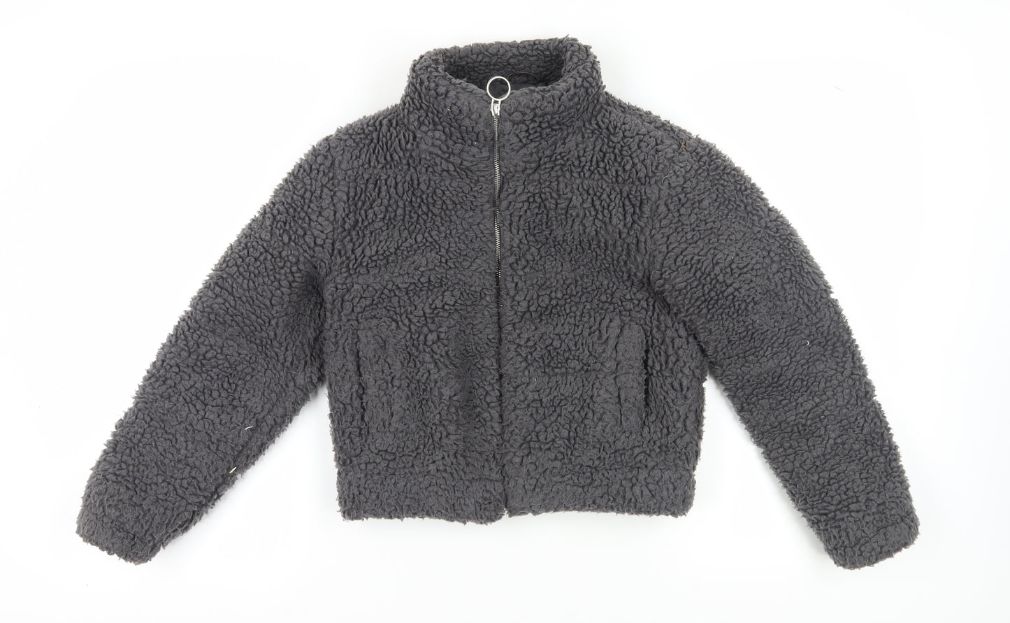New Look Girls Grey Puffer Jacket, 10-11 Yrs, Autumn/Winter