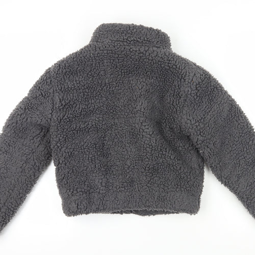 New Look Girls Grey Puffer Jacket, 10-11 Yrs, Autumn/Winter