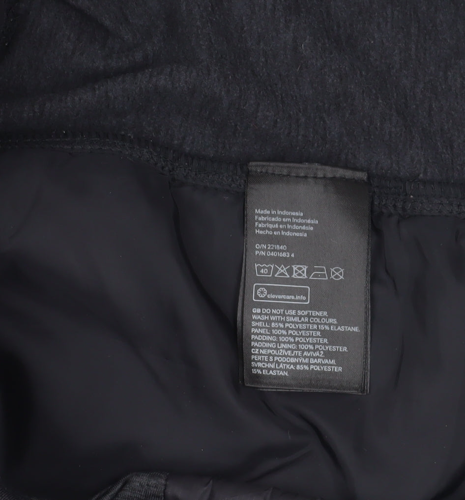 H&M Women's Black Soft Shell Jacket Size S