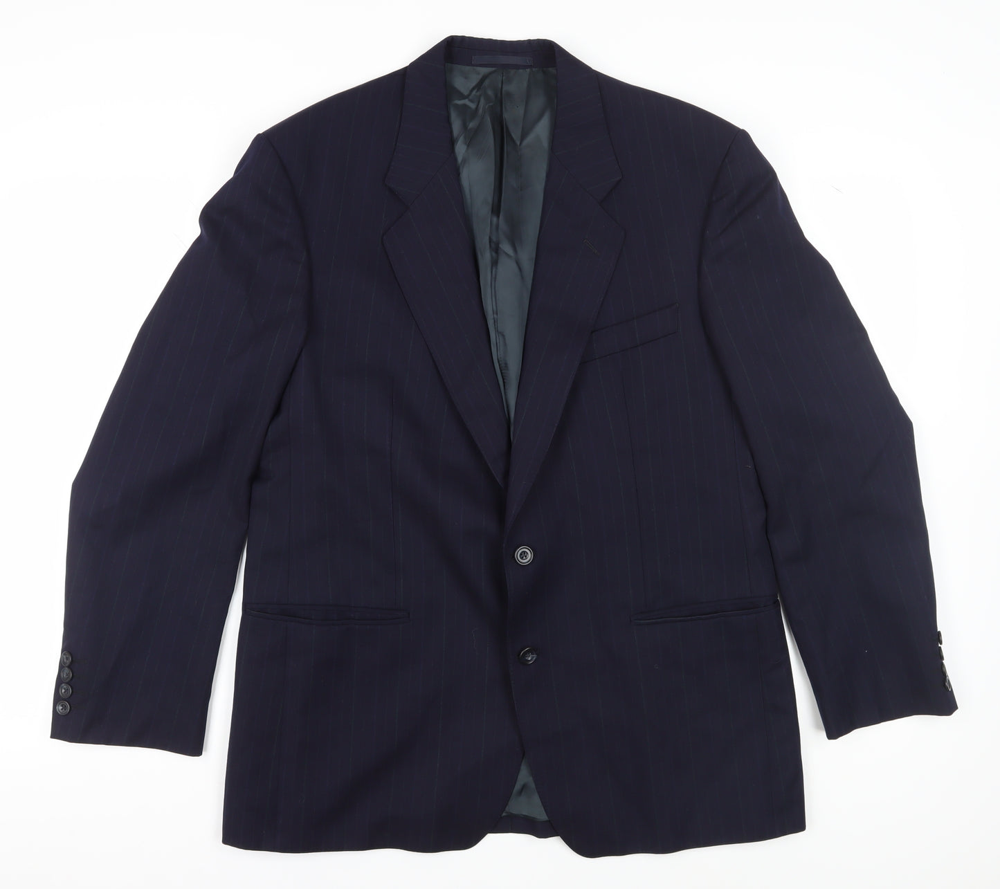 St Michael Men's Navy Blazer 42R Chest Classic