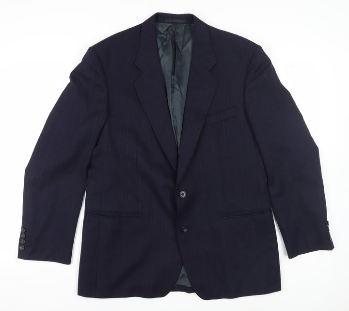 St Michael Men's Navy Blazer 42R Chest Classic