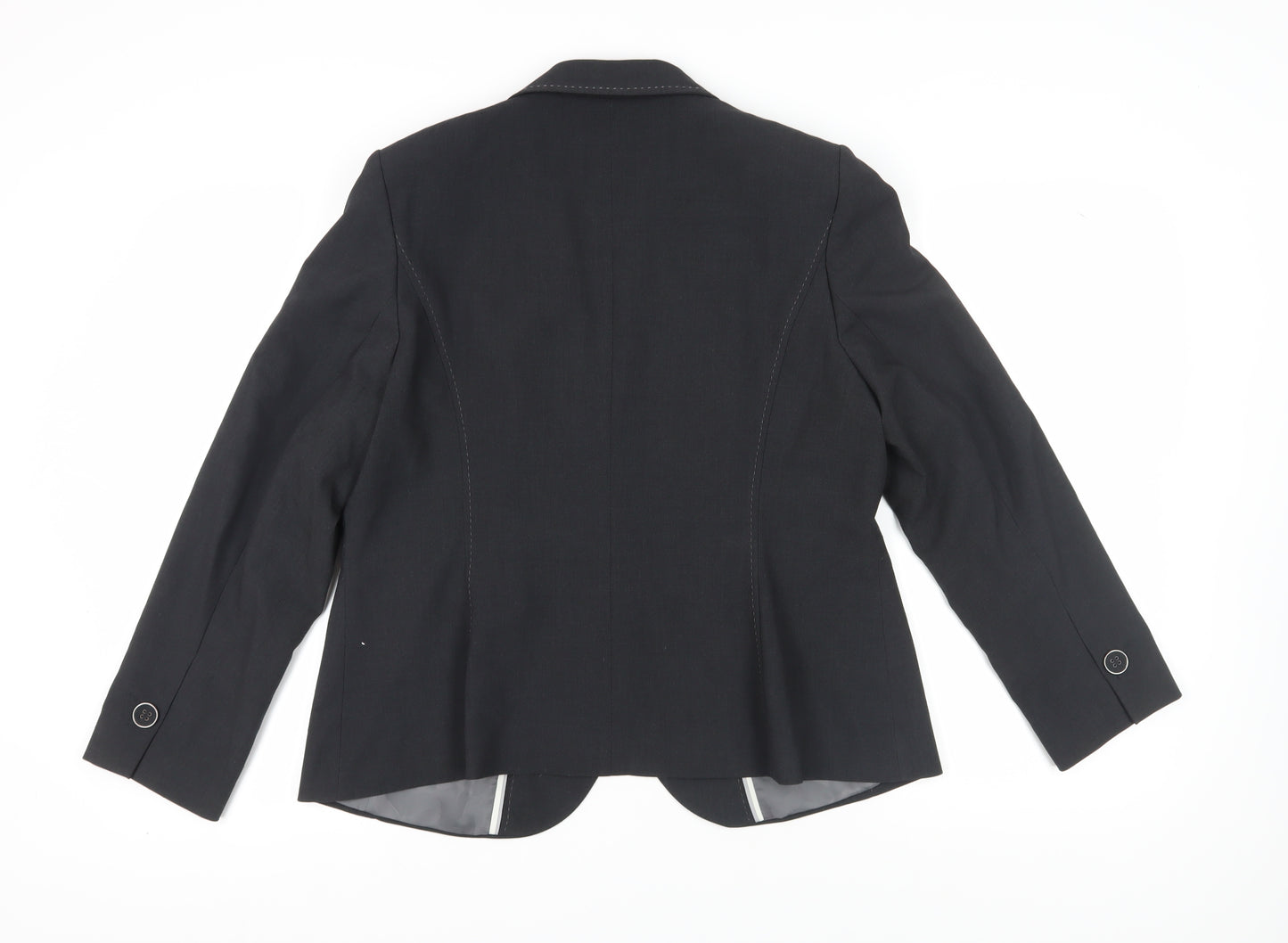 Marks and Spencer Women's Black Blazer Size 18