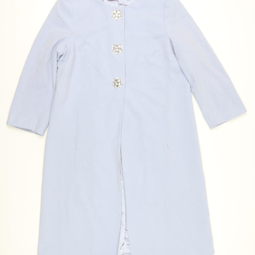 Together Blue Women's Long Coat Size 14