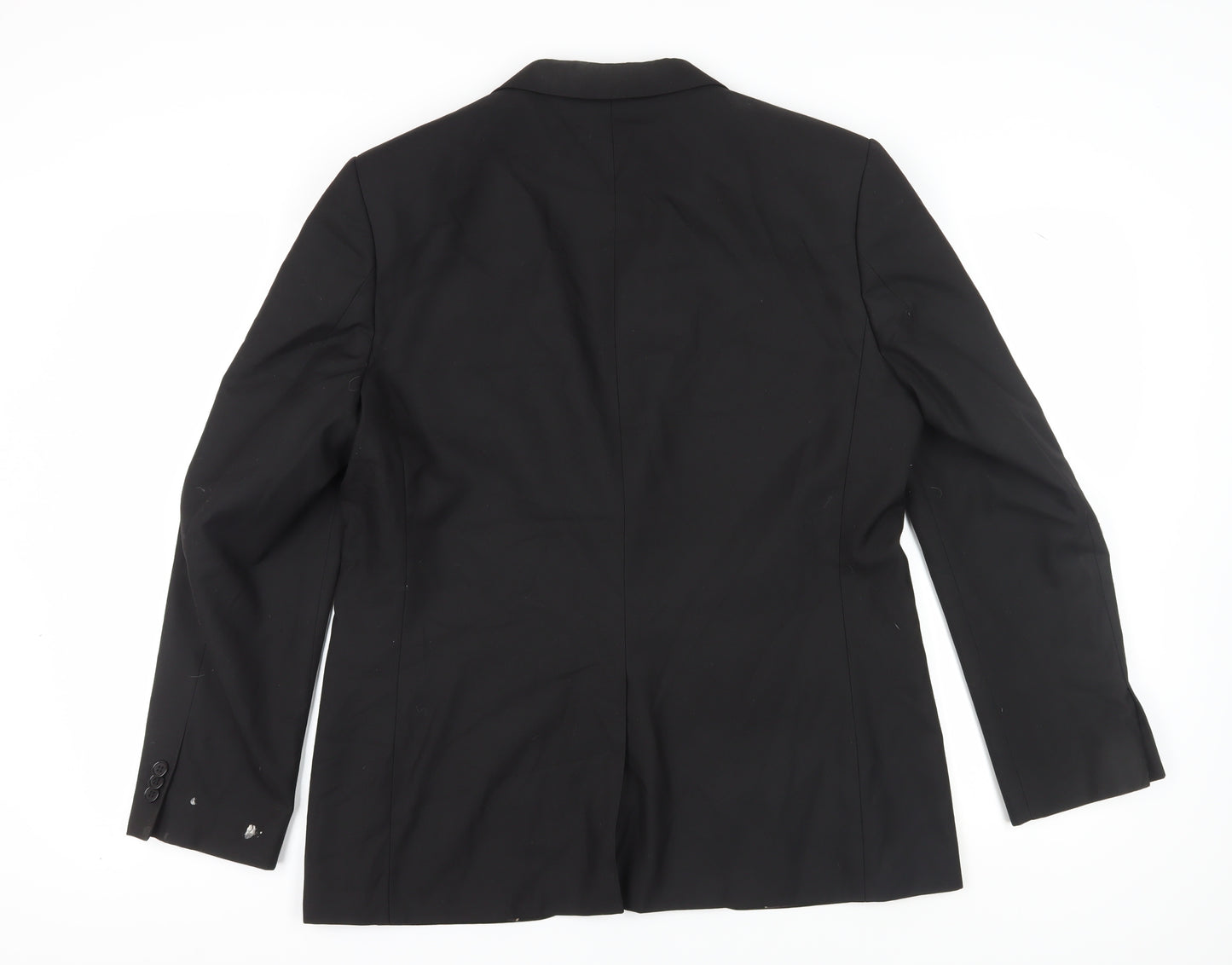 River Island Men's Black Blazer Size 44R