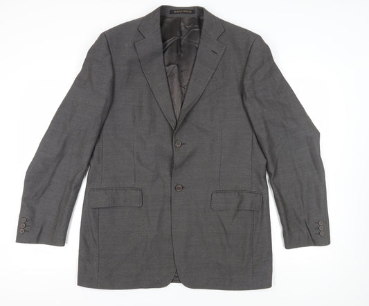 Marks and Spencer Men's Grey 42L Wool Blazer