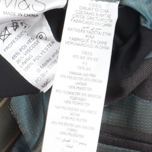 Marks and Spencer Mens Grey Long Blazer 36L