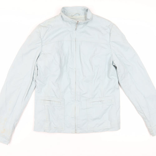 NEXT Women’s Blue Cotton Basic Jacket Size 14