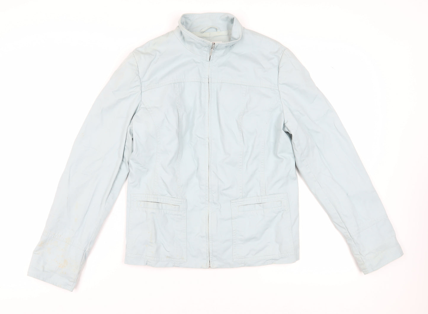 NEXT Women’s Blue Cotton Basic Jacket Size 14